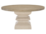 Santa Barbara Sandstone/Textured Cameo Round Dining Table - Ornate Home