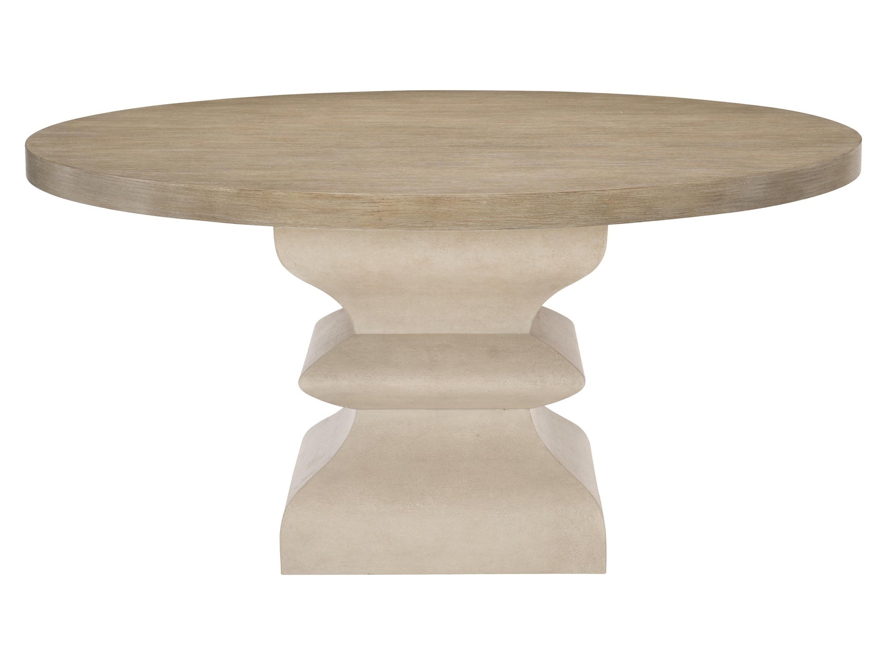 Santa Barbara Sandstone/Textured Cameo Round Dining Table - Ornate Home
