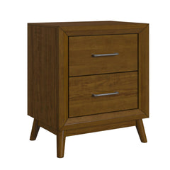 Santa Barbara Walnut 2-Drawer Cabinet - Ornate Home