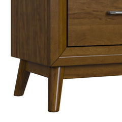 Santa Barbara Walnut 2-Drawer Cabinet - Ornate Home
