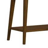 Santa Barbara Walnut 3-Piece Occasional Table Set with Coffee Table, End Table & Sofa Table - Ornate Home
