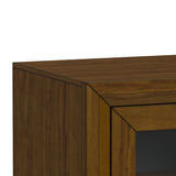 Santa Barbara Walnut 6-Piece Entertainment Center with 70" TV Console - Ornate Home