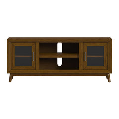 Santa Barbara Walnut 60" TV Console - Ornate Home
