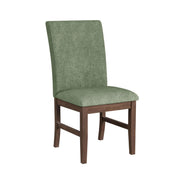 Santa Barbara Walnut/Avocado Dining Side Chair (Set of 2) - Ornate Home