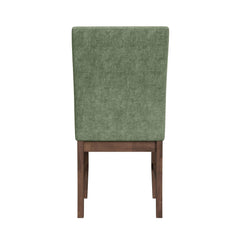 Santa Barbara Walnut/Avocado Dining Side Chair (Set of 2) - Ornate Home