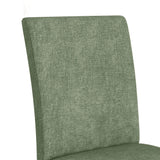 Santa Barbara Walnut/Avocado Dining Side Chair (Set of 2) - Ornate Home