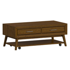Santa Barbara Walnut Coffee Table - Ornate Home