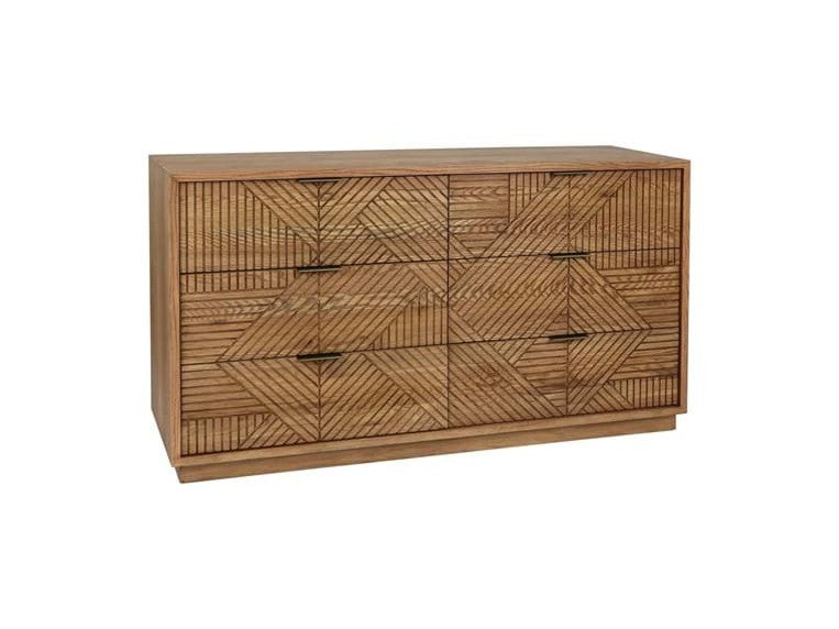 Santa Clara Caramel Brown Dresser - Ornate Home