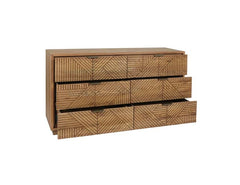 Santa Clara Caramel Brown Dresser - Ornate Home