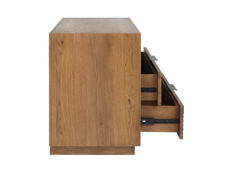 Santa Clara Caramel Brown Nightstand - Ornate Home