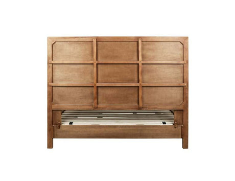 Santa Clara Caramel Brown Queen Bed - Ornate Home