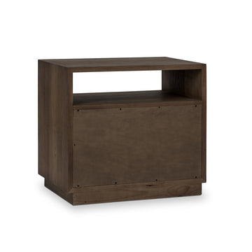 Santa Clara Toasted Brown 2 Drawer Nightstand - Ornate Home