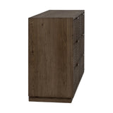 Santa Clara Toasted Brown 6 Drawer Dresser - Ornate Home