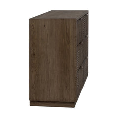 Santa Clara Toasted Brown 6 Drawer Dresser - Ornate Home