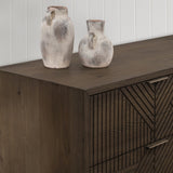 Santa Clara Toasted Brown 6 Drawer Dresser - Ornate Home