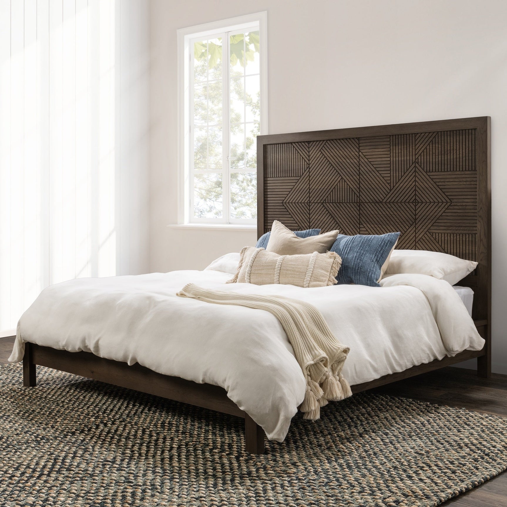 Santa Clara Toasted Brown Bed - Ornate Home