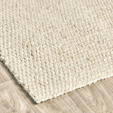Santa Cruz Jute Ivory Rug - Ornate Home