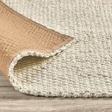 Santa Cruz Jute Ivory Rug - Ornate Home