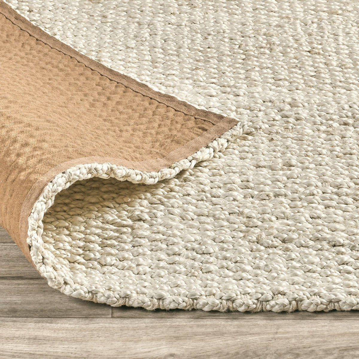 Santa Cruz Jute Ivory Rug - Ornate Home