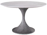 Santa Cruz White/Grey Dining Table - Ornate Home