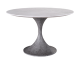 Santa Cruz White/Grey Dining Table - Ornate Home