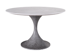 Santa Cruz White/Grey Dining Table - Ornate Home