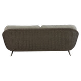 Santa Monica Pebble/White/Cream Outdoor Sofa - Ornate Home