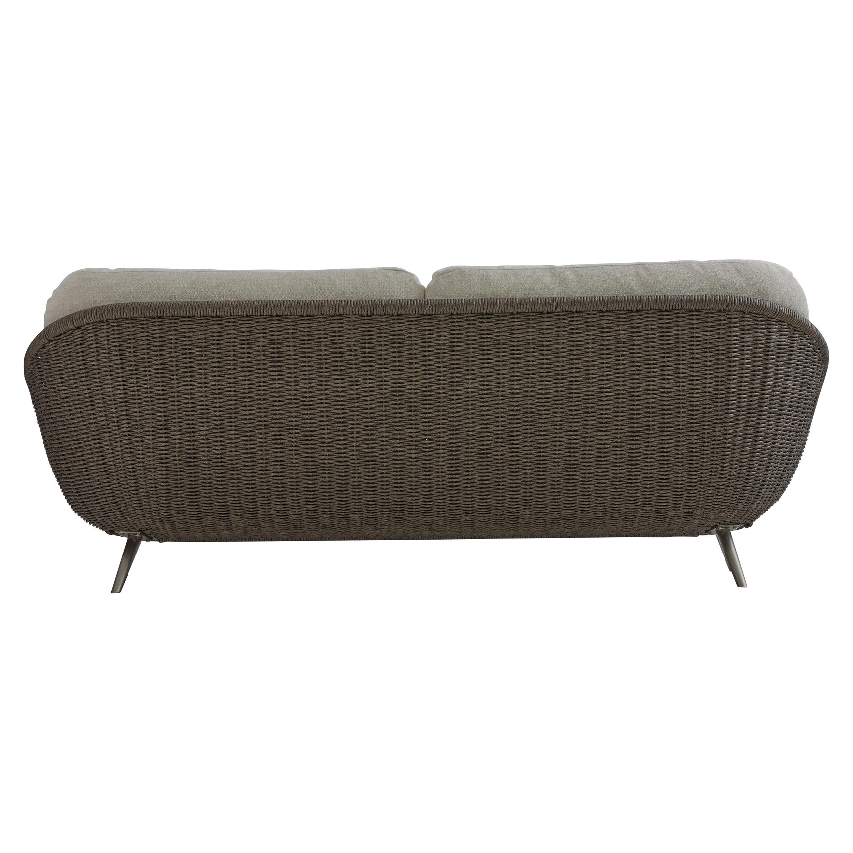 Santa Monica Pebble/White/Cream Outdoor Sofa - Ornate Home