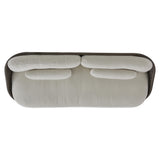 Santa Monica Pebble/White/Cream Outdoor Sofa - Ornate Home