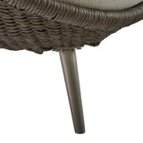 Santa Pebble/White/Cream Monica Outdoor Sofa - Ornate Home