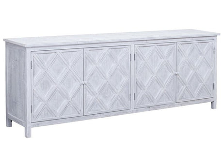 Santana Whitewash Sideboard - Ornate Home