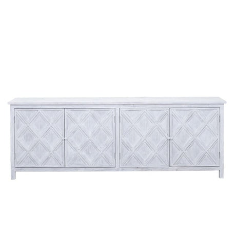 Santana Whitewash Sideboard - Ornate Home