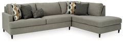Santasia Granite 2-Piece Sectional with Chaise - Ornate Home