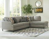 Santasia Granite 2-Piece Sectional with Chaise - Ornate Home