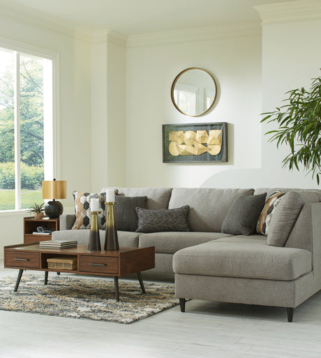 Santasia Granite 2-Piece Sectional with Chaise - Ornate Home