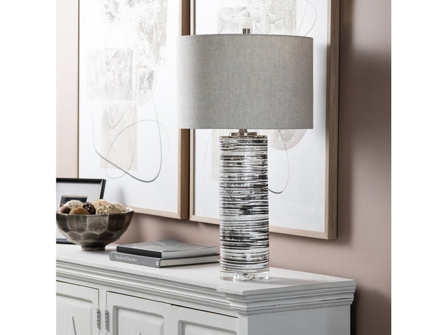 Sante Fe Grey Table Lamp (Set of 2) - Ornate Home
