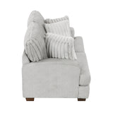 Santiago Light Gray Loveseat - Ornate Home