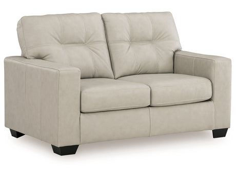 Santorine Bone Loveseat - Ornate Home