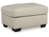 Santorine Bone Ottoman (Online Special Price) - Ornate Home