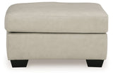 Santorine Bone Ottoman (Online Special Price) - Ornate Home
