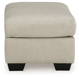 Santorine Bone Ottoman (Online Special Price) - Ornate Home
