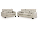 Santorine Bone Sofa and Loveseat (Online Special Price) - Ornate Home