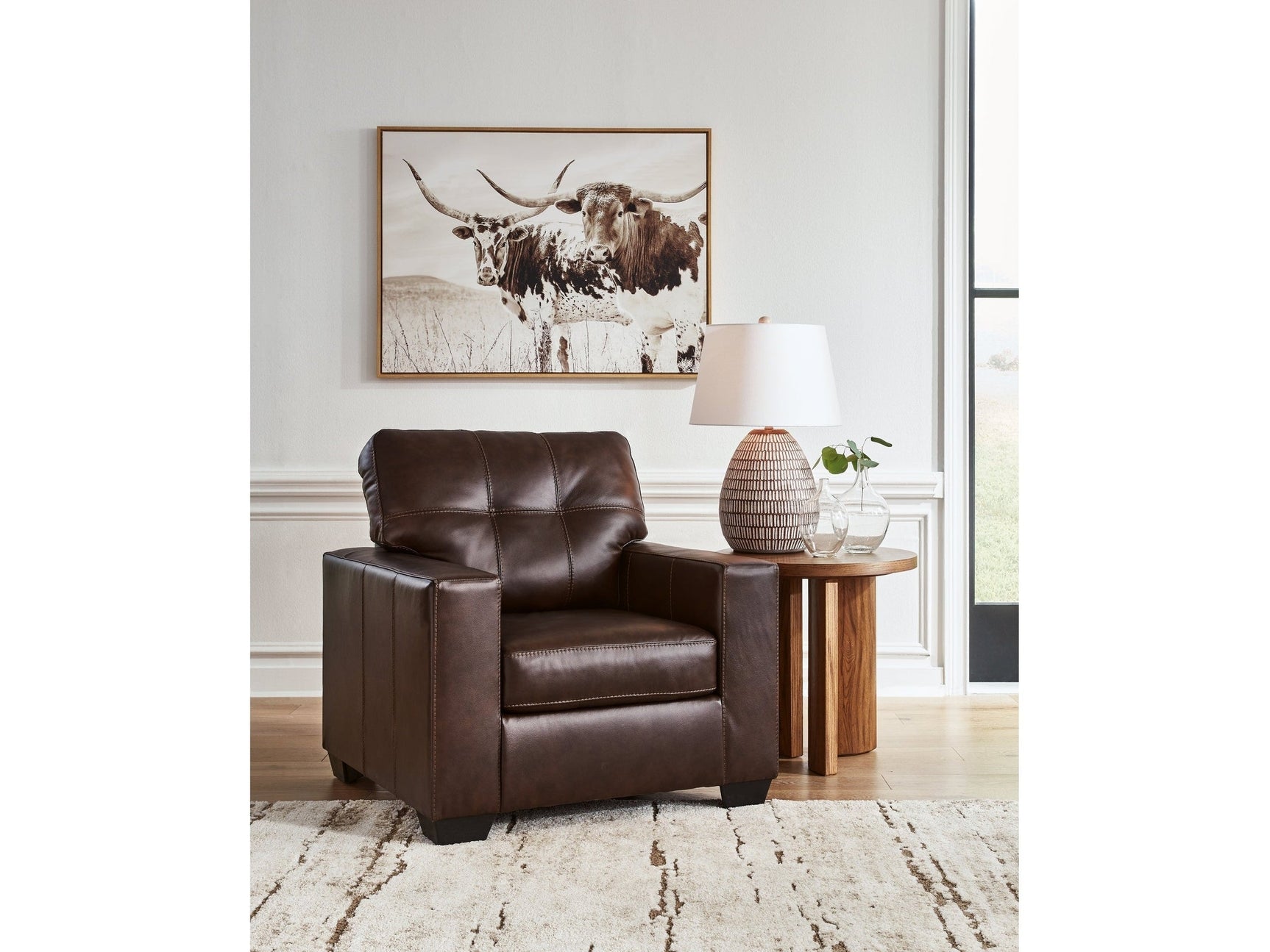 Santorine Dark Brown Chair (Online Special Price) - Ornate Home