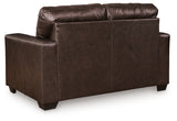 Santorine Dark Brown Loveseat (Online Special Price) - Ornate Home