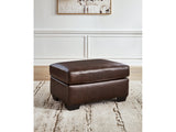 Santorine Dark Brown Ottoman (Online Special Price) - Ornate Home