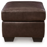 Santorine Dark Brown Ottoman (Online Special Price) - Ornate Home