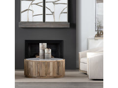 Santorini Brown/White Cocktail Table - Ornate Home