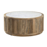 Santorini Brown/White Cocktail Table - Ornate Home
