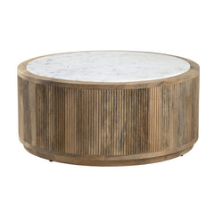 Santorini Brown/White Cocktail Table - Ornate Home