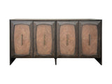 Santoro Brown Four-Door Sideboard - Ornate Home